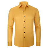  Anti-Wrinkle Casual Custom Logo Blank Formal Men's Shirt for Business