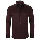  Anti-Wrinkle Casual Custom Logo Blank Formal Men's Shirt for Business