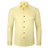  Anti-Wrinkle Casual Custom Logo Blank Formal Men's Shirt for Business