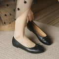 Cute Multi Color Glitter Leather Bow-knot Ballerina Women's Flats comfort Slip-on Fold up Flat Ladies Loafers Shoes