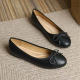 Cute Multi Color Glitter Leather Bow-knot Ballerina Women's Flats comfort Slip-on Fold up Flat Ladies Loafers Shoes