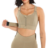 Plus Size Women Adjustable Straps Sports Bra Gym Fitness Active Wear High Impact Support Sports Bra for Women