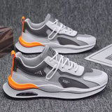 Men's breathable mesh sports shoes, trendy and versatile running casual shoes