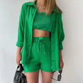 Long Sleeves Casual Women's Set