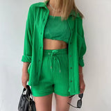 Long Sleeves Casual Women's Set