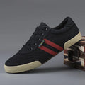 Classic Leisure Canvas Sports Sneakers Flat Lace up Breathable Men Casual Shoes