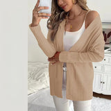 Women’s Multi-Color V-Neck Cardigan Sweater