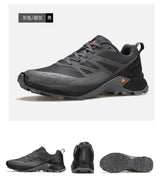 Men's Low Cut Trekking Shoes with Anti-Slip Breathability