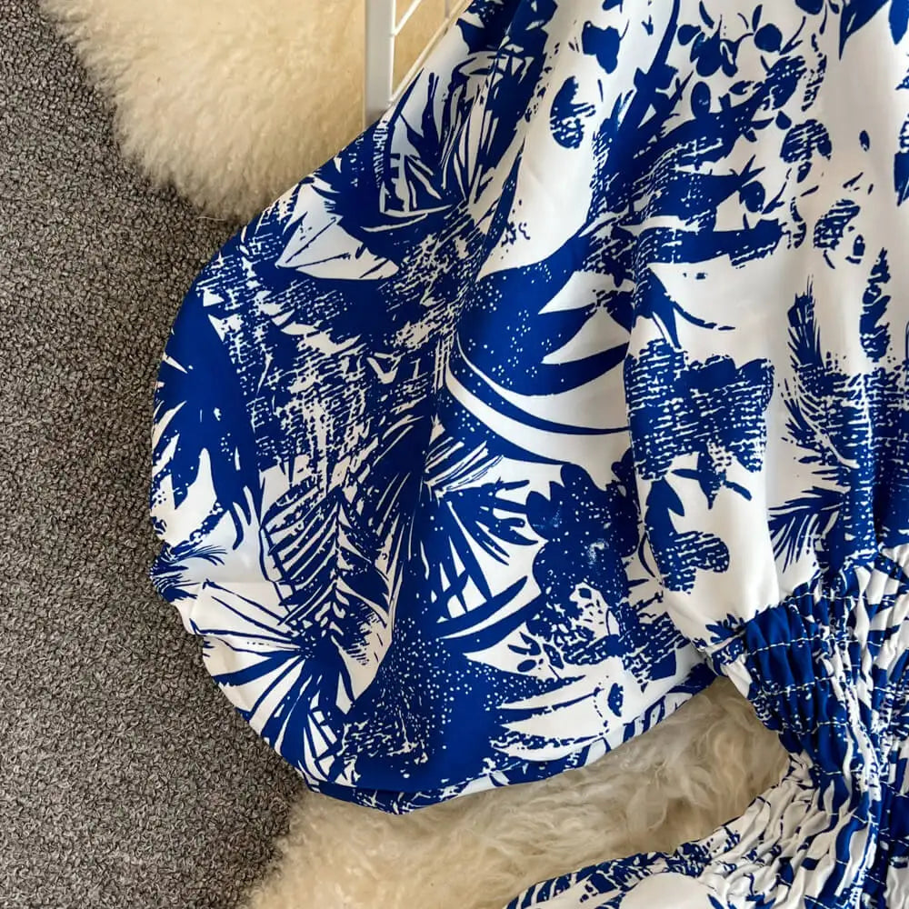 Floral Chiffon Jumpsuit