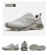 Men's Low Cut Trekking Shoes with Anti-Slip Breathability