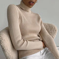 Basic Turtleneck Knitted Sweater