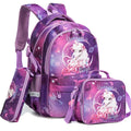 Unicorn 3-Piece Kids’ School Backpack Kit