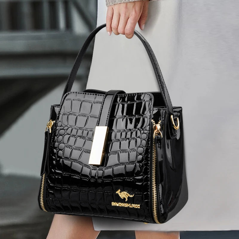 High-Quality Leather Crossbody Bag