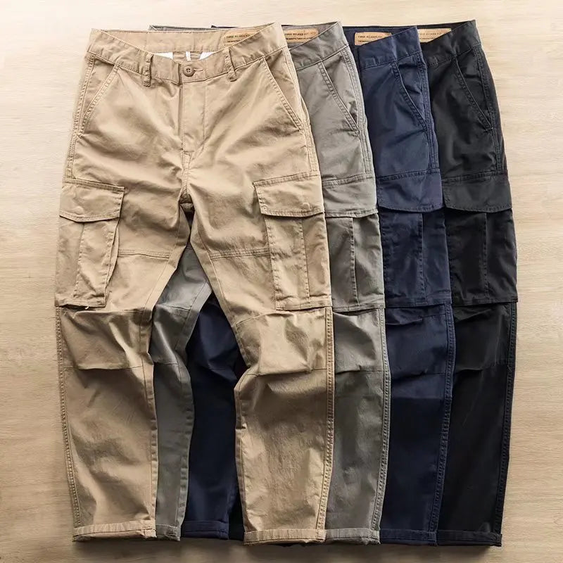 Men's Vintage Style Cargo Pants