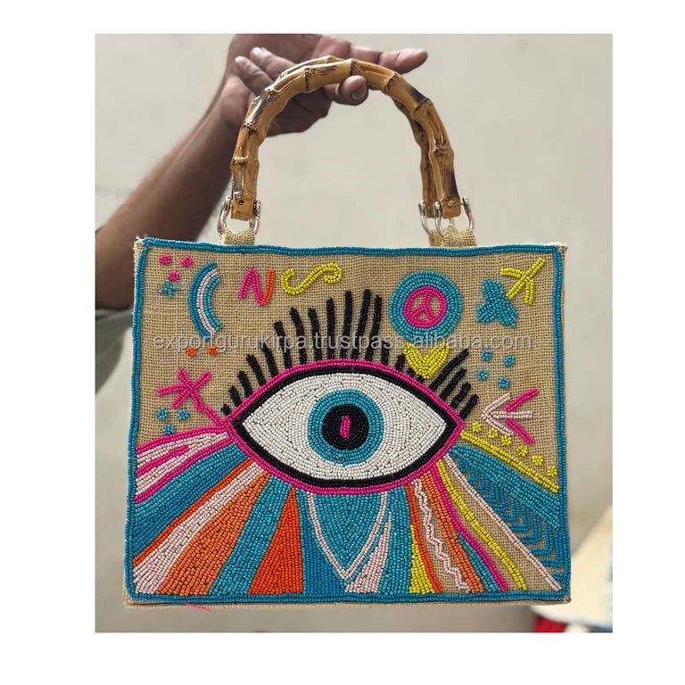 Women’s Bohemian Jacquard Clutch Bag