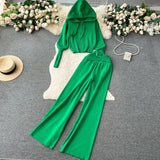 Women’s Hooded Activewear Set