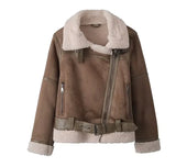 Women’s Fur Leather Winter Coat