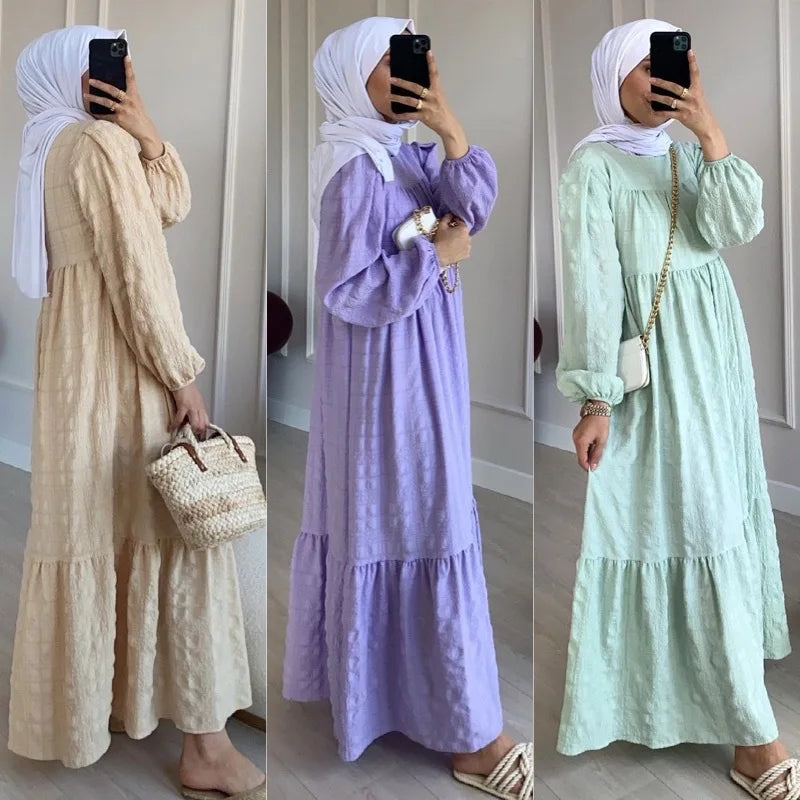 Loose Long Abaya Dress