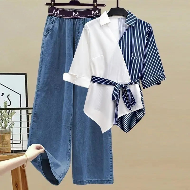 Women's Loose Comfortable Two Piece Suit
