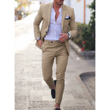 Men’s Plus-Size 2-Piece Suit Set