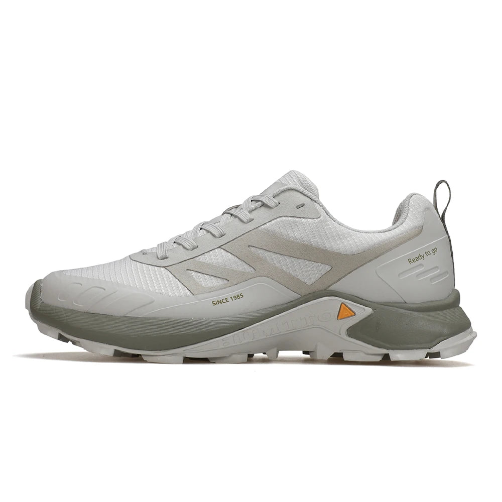 Men's Low Cut Trekking Shoes with Anti-Slip Breathability