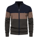 Men’s Cotton Zipper Cardigan Sweater