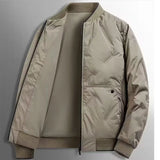 Men's  Plus Size Solid Color Thick Jacket Coat for winter season