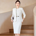 Women’s Formal Blazer & Skirt Set