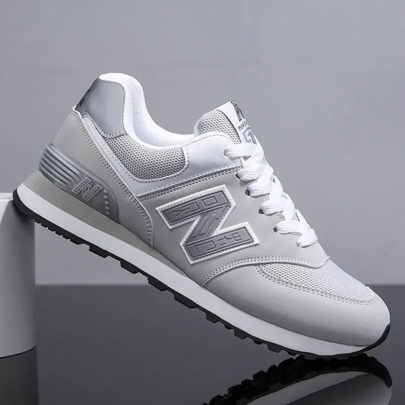 Unisex Comfortable Leather Sports Shoes with Waterproof Grip