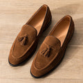 Men’s Genuine Leather Suede Soft Moccasin