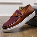Men's Office Flats with Anti-Slip Comfort