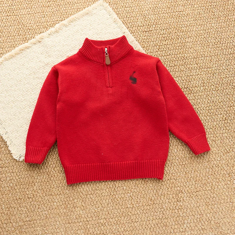Boys’ Knitted Pullover Sweater