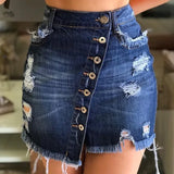 Mini Jeans Skirt