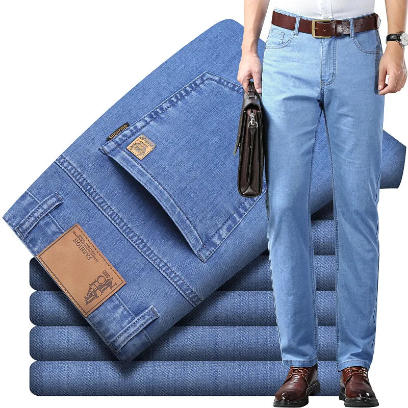 Men's Breathable Light Jeans