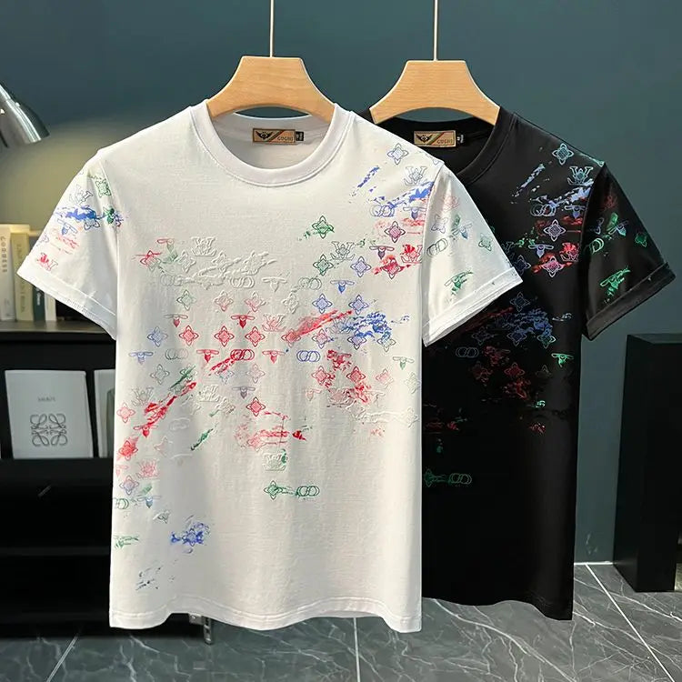 Acid Wash Crewneck Tee
