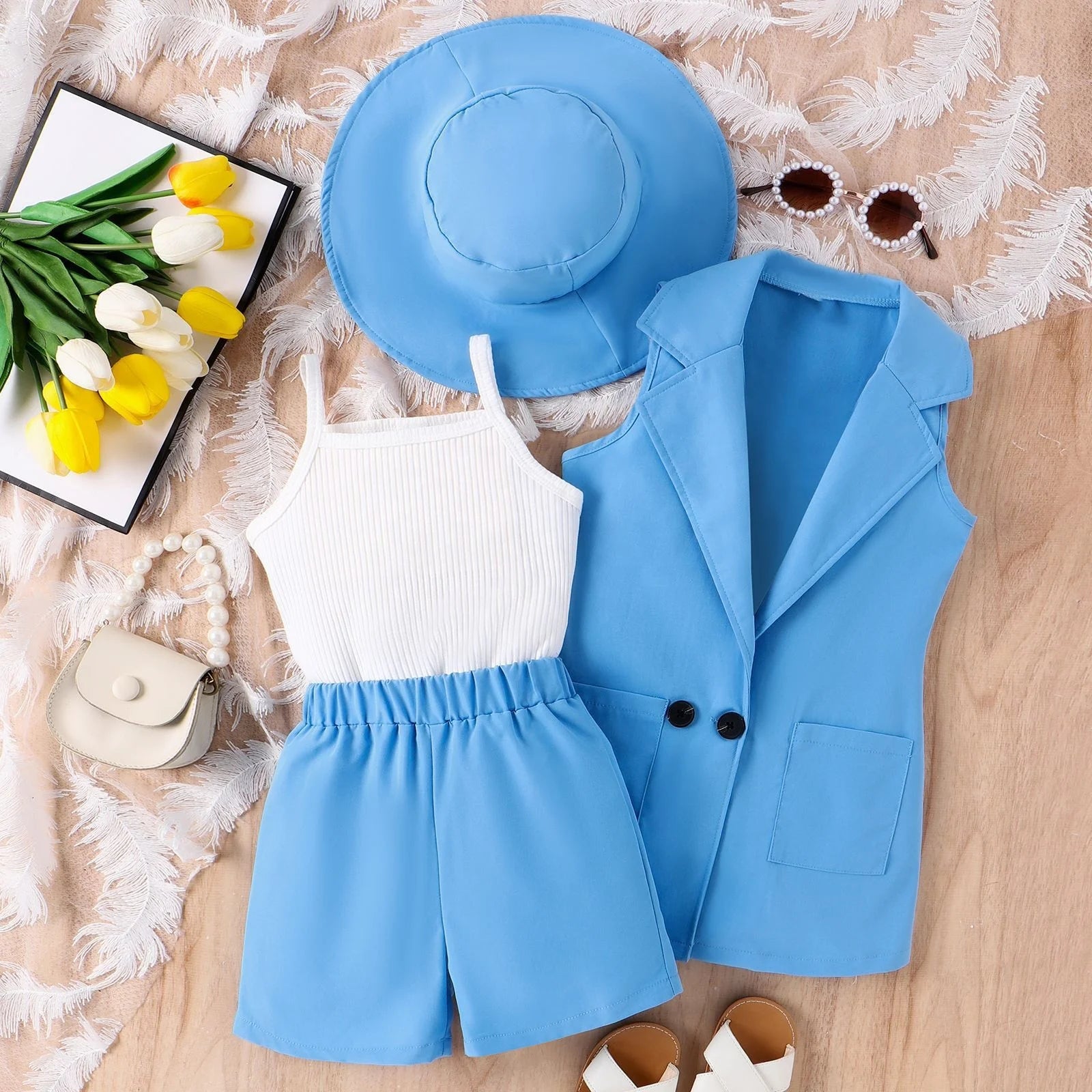 Girls Summer Clothing Set