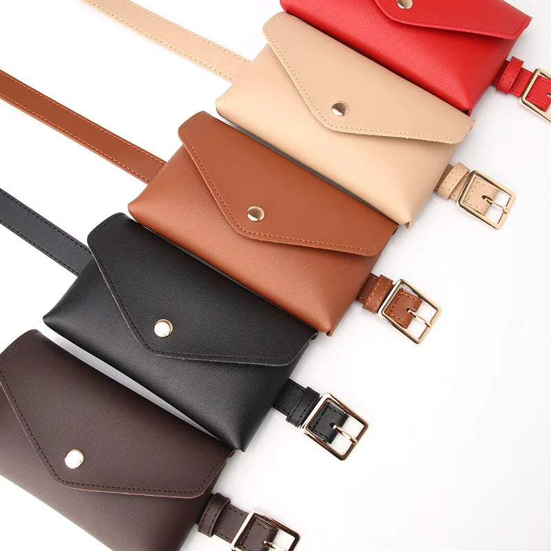 Women’s PU Belt with Wallet