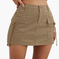 High Waist Denim Skirt