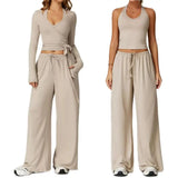 Women’s Yoga Sports Suit Beauty Back Sling Set
