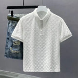 Vintage Jacquard Polo Shirt