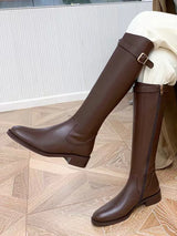 Women Side Zippen Long Boots Shoes  for winter season