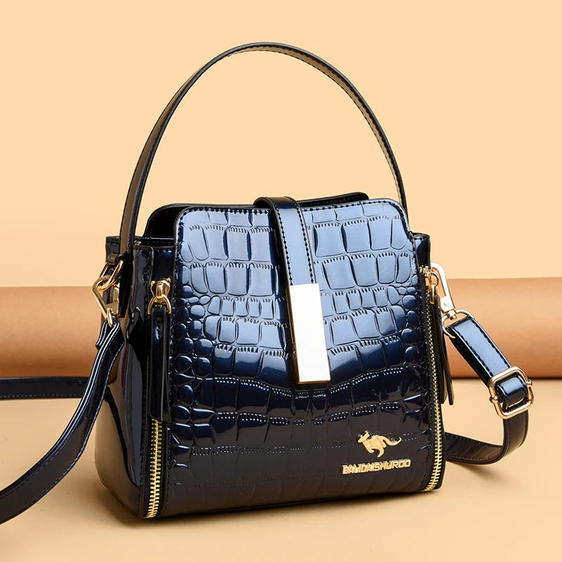 High-Quality Leather Crossbody Bag