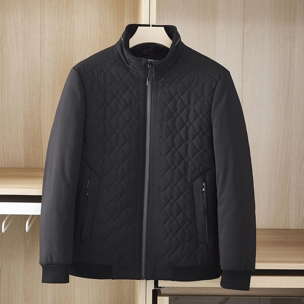 Men’s Oversized Hooded Bomber Jacket