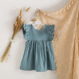 Kids' Summer Organic Bamboo Cotton Dress