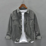 Men's Cargo Jacket Casual  for autumn season