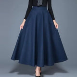 Women’s Mid-Length Tweed Swing Skirt