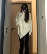 Women Turtleneck Sweater  Loose Pullover Sweater for winter season