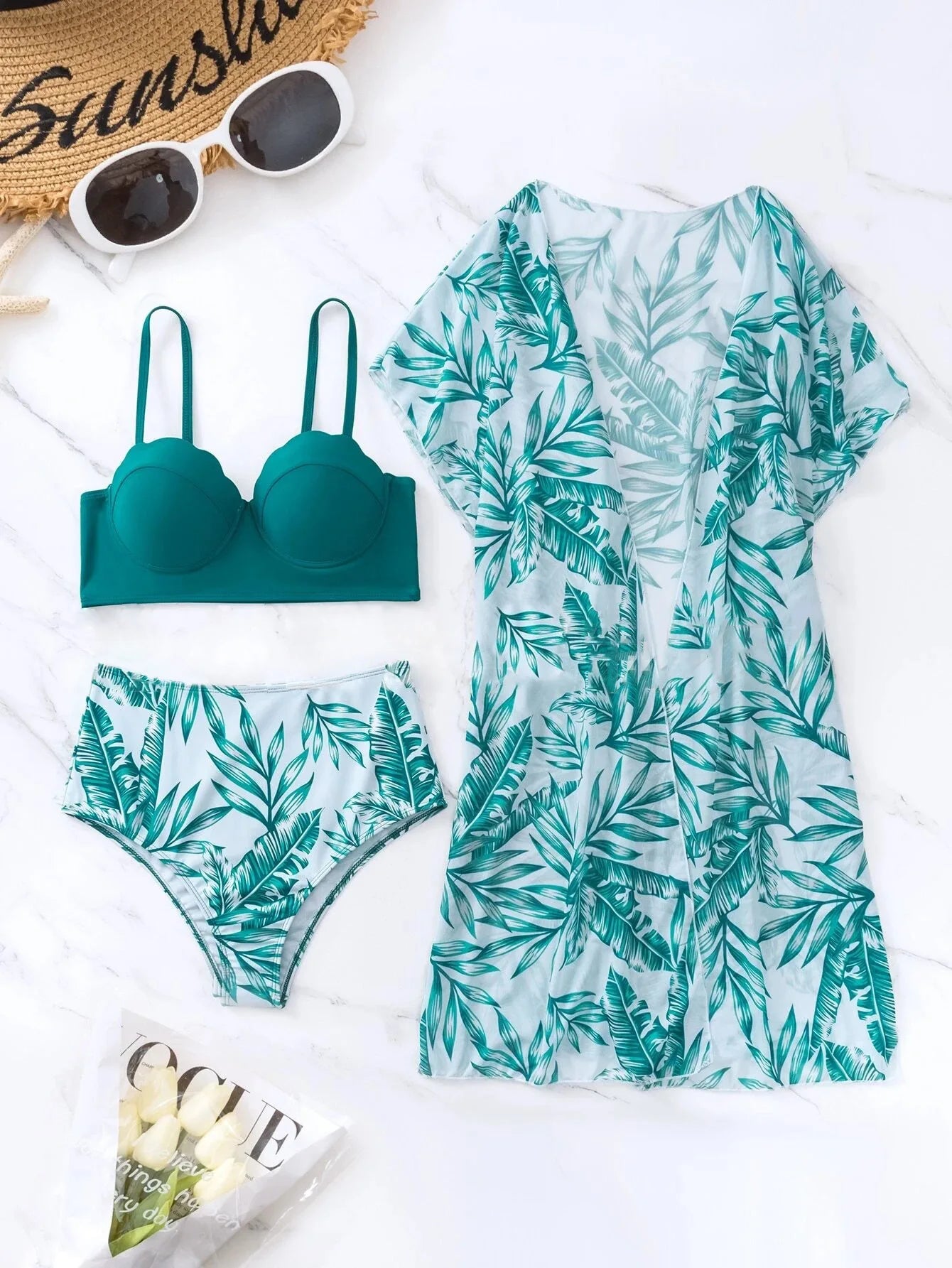 High Waist Swimsuit Tummy Control