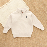 Boys’ Knitted Pullover Sweater
