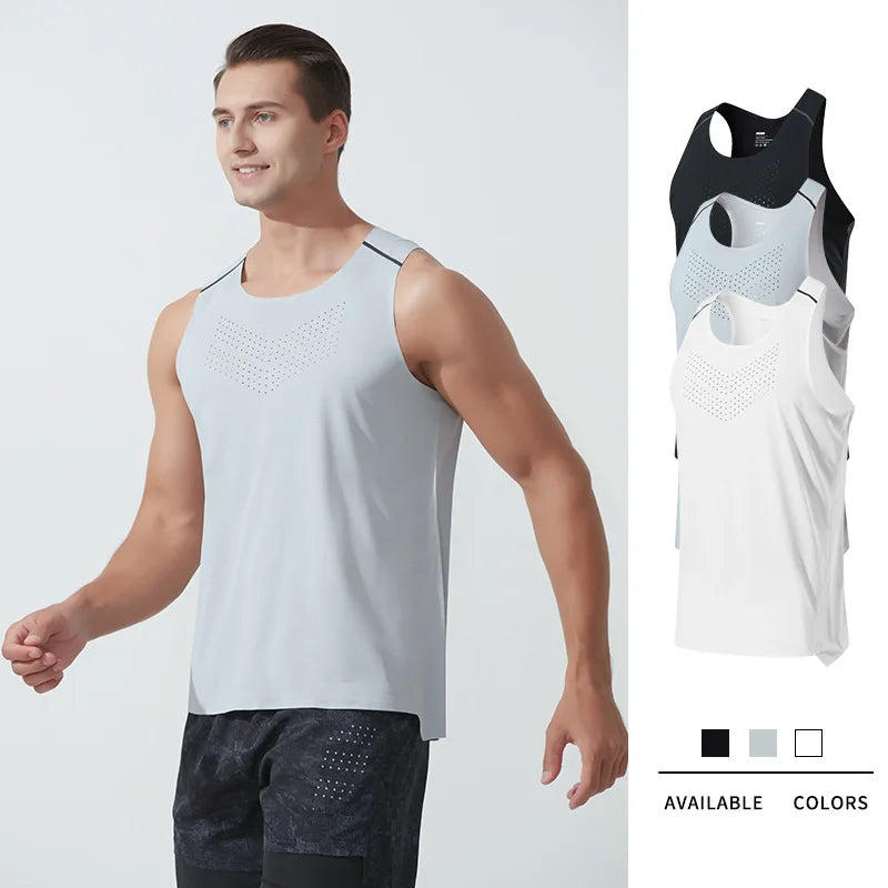 Men's Gym Stringer Tank Top